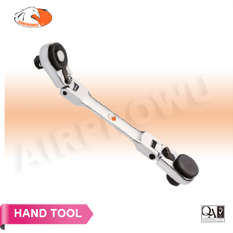 72T DT-BIT Stubby Double Flexible Reversible Ratchet Wrench- RSDFGM