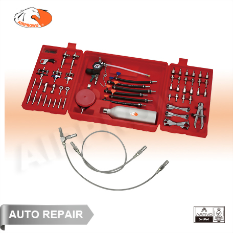 Deluxe Injection Cleaning / Testing Set by Fuel Rail