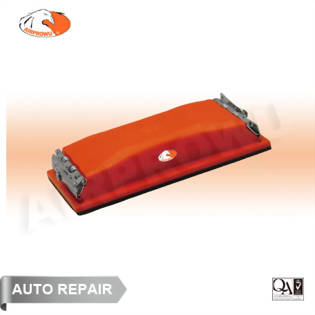 9" Plastic Sanding Block With Clips