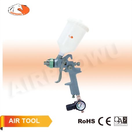 HVLP Gravity Feed Spray Gun w/0.6L Nylon Cup HVLP Gravity Feed Spray Gun w/0.6L Nylon Cup