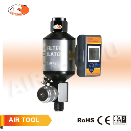 1/4" Air Filter w/ Digital Gauge 1/4" Air Filter w/ Digital Gauge
