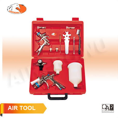 Combo Water Base LVLP Plus Gravity Feed Spray Gun Kit