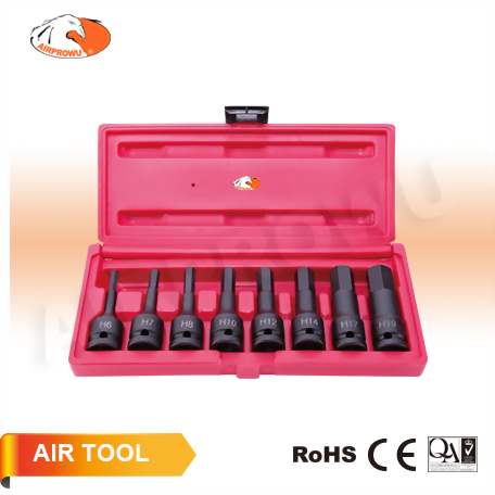 1/2" DR. Impact Hex Bit Socket Set (8PCS) 1/2" DR. Impact Hex Bit Socket Set (8PCS)