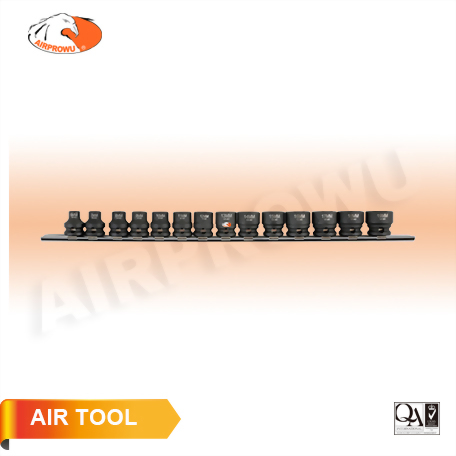 3/8" DR. Stubby Impact Socket Set (14PCS) 3/8" DR. Stubby Impact Socket Set (14PCS)