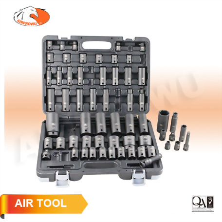 3/8" & 1/2" DR. Impact Socket   SAE & Metric Set (59PCS) 3/8" & 1/2" DR. Impact Socket   SAE & Metric Set (59PCS)