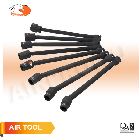 3/8" DR. Swivel Head 9" Extension Impact Socket Metric Set (8PCS) 3/8" DR. Swivel Head 9" Extension Impact Socket Metric Set (8PCS)