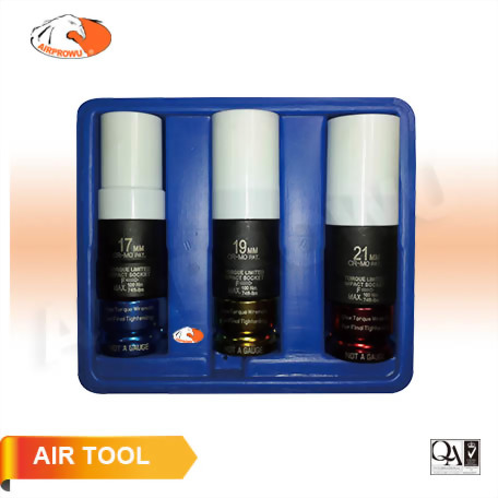 1/2" DR. Torque Limited Impact Socket Set (3PCS) 1/2" DR. Torque Limited Impact Socket Set (3PCS)