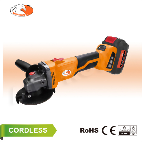 4" 20V Brushless Angle Grinder w/ 4.0 Ah Li-ion Battery w/o Grinding Wheel