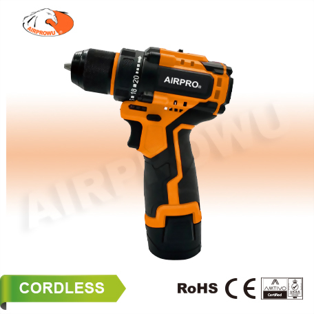 3/8" 12V Brushless Drill w/ 2.0 Ah Li-ion Battery