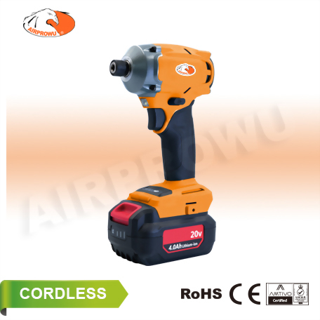 1/4" 20V Brushless Impact Driver w/ 4.0 Ah Li-ion Battery 1/4" 20V Brushless Impact Driver w/ 4.0 Ah Li-ion Battery