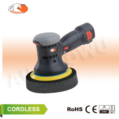 5" 10.8V Brushless Cordless Palm Polisher w/ 2.5 Ah Li-ion Battery 5" 10.8V Brushless Cordless Palm Polisher w/ 2.5 Ah Li-ion Battery