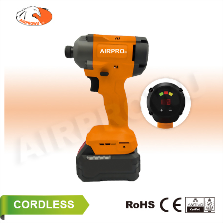 1/4" Hex. 20V Brushless Digital Torque-Controlled Impact Driver w/ 4.0 Ah Li-ion Battery