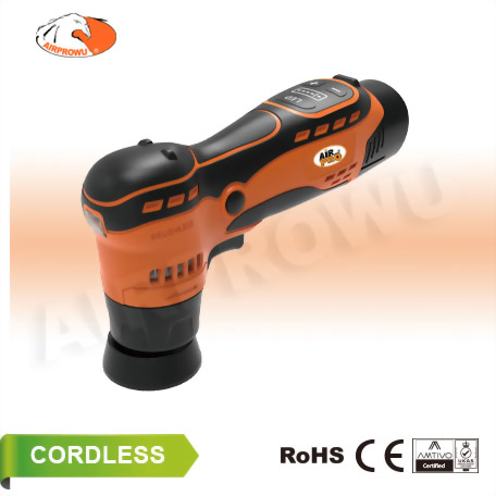 1.2"(2")(3") 12V Cordless DA Polisher w/ 5.0 Ah Li-ion Battery