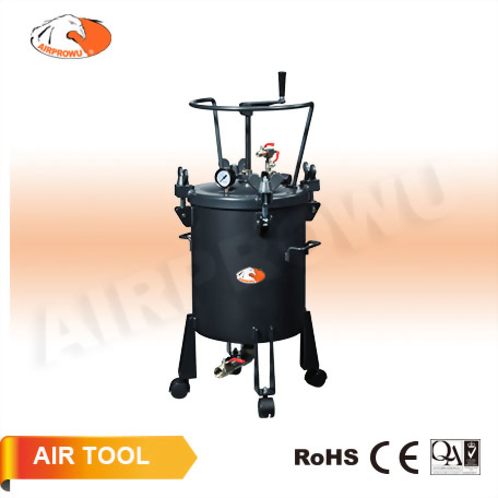 Pressure Tank Bottom Paint Outlet w/Manual Agitator Complete Pressure Tank Bottom Paint Outlet w/Manual Agitator Complete