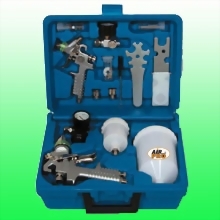 COMBO HVLP GRAVITY FEED SPRAY GUN KIT