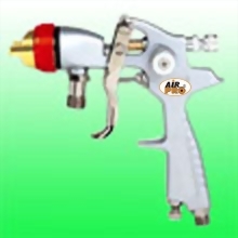 PRESSURE FEED SPRAY GUN