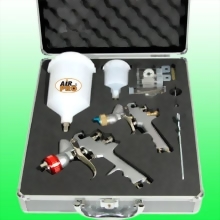 COMBO GRAVITY FEED PAINT SPRAY KIT