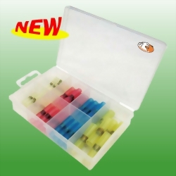 47PCS Heat Shrink Tin Butt Connector Set