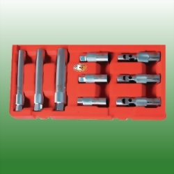 9PCS 3/8" Drive. Multi-Length Spark Plug Socket Set