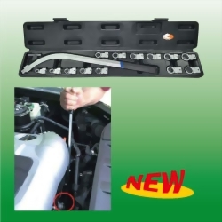 15PCS Changeable Pulley Holder wrench set