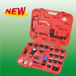 27PCS Cooling System Leakage Tester & Vacuum-Type Coolant Refiling kit