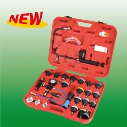 28PCS Cooling System Leakage Tester & Vacuum-Type Coolant Refiling kit