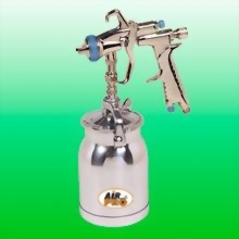 LVLP SUCTION FEED SPRAY GUN W/1.0 LITER ALUM CUP