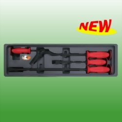 4PCS Impact Extended Pry Bar Set