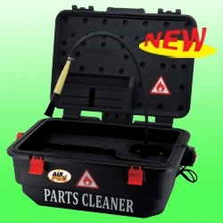 Mobile Parts Washer With Cleaning Brush