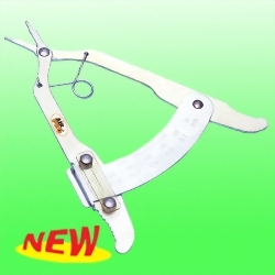 Disk Brake Lining Wear Gauge