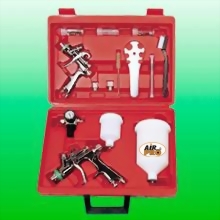 COMBO HVLP GRAVITY FEED SPRAY GUN KIT