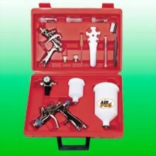 COMBO LVLP GRAVITY FEED SPRAY GUN KIT