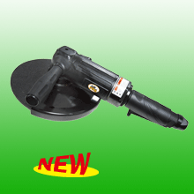 9" Industrial Air Angle Grinder-Lever Type w/o Grinding Wheel