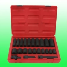 33 Piece 1/2" Drive Standard Deep SAE Impact Socket Set