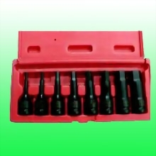 8 Piece 1/2" Drive Hex Bit Metric Impact Socket Set