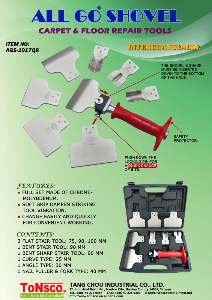AllGo Shovel Carpet and Floor Repair Tools