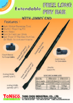 Extendable Free Long Wrecking Bar with Jimmy End
