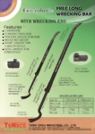 Extendable Free Long Wrecking Bar with Wrecking End