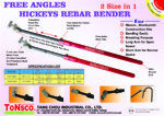 GearJaw Extendable Rebar Bender with Round End