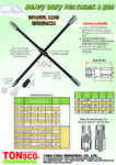 Wheel Lug Wrench Heavy Duty for Truck and Bus