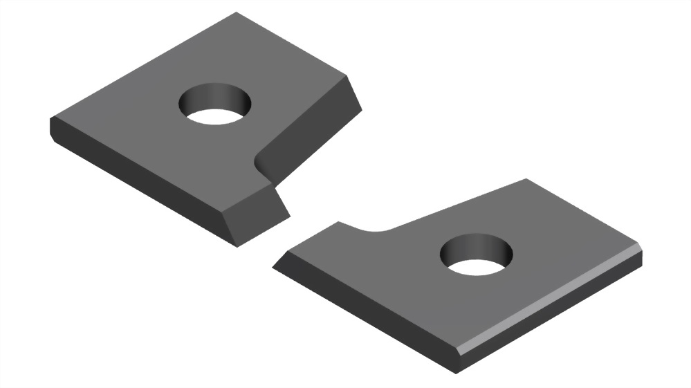 Wood turning carbide inserts GW1648