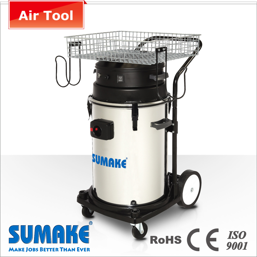 48L VACUUM CLEANER WITH BASKET FOR PNEUMATIC TOOLS
