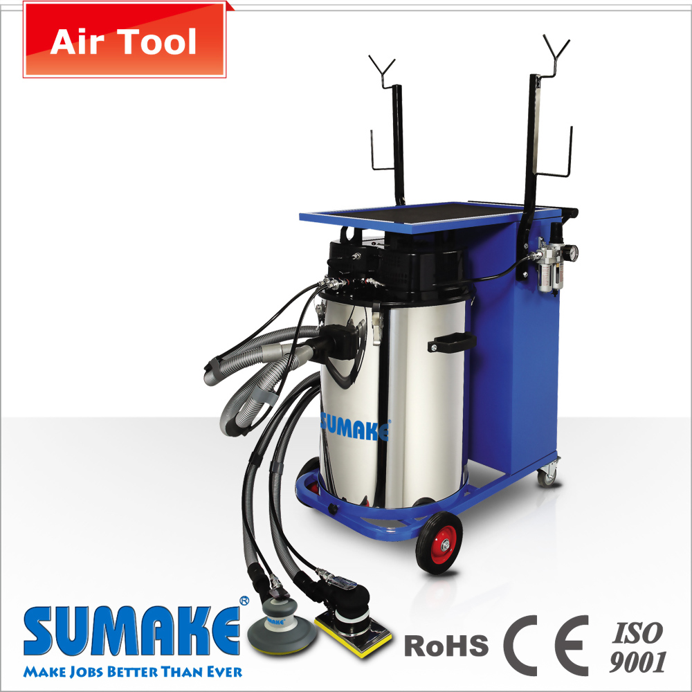 80L VACUUM CLEANER WITH IRON TROLLER (FOR AIR TOOLS)