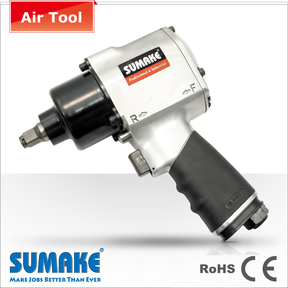 Twin Hammer Air Impact Wrench-813 Nm, 7,000 rpm