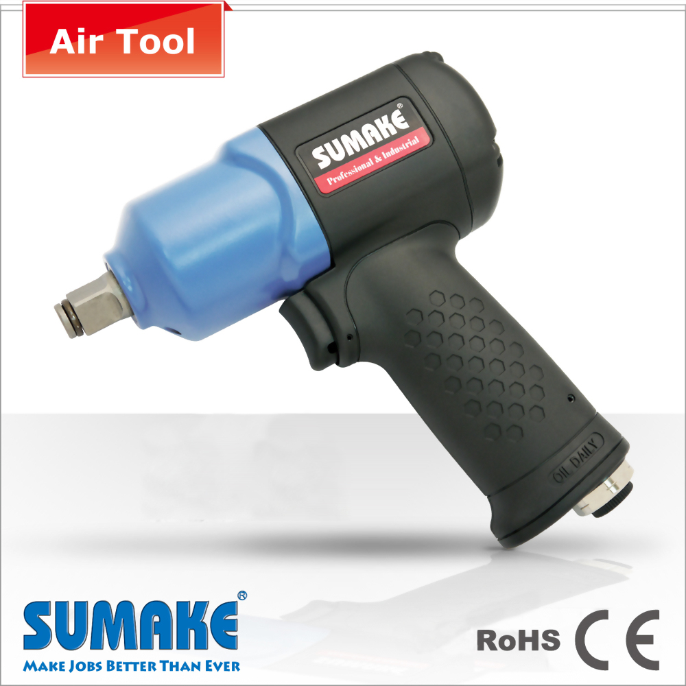 Mini Composite Twin Hammer Air Impact Wrench-746 Nm, 11,000 rpm