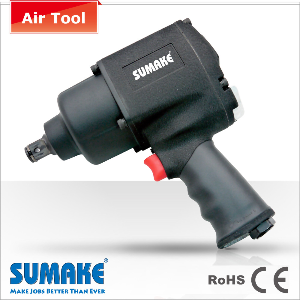 Heavy Duty Twin Hammer Air Impact Wrench-1,980 Nm, 4,500 rpm