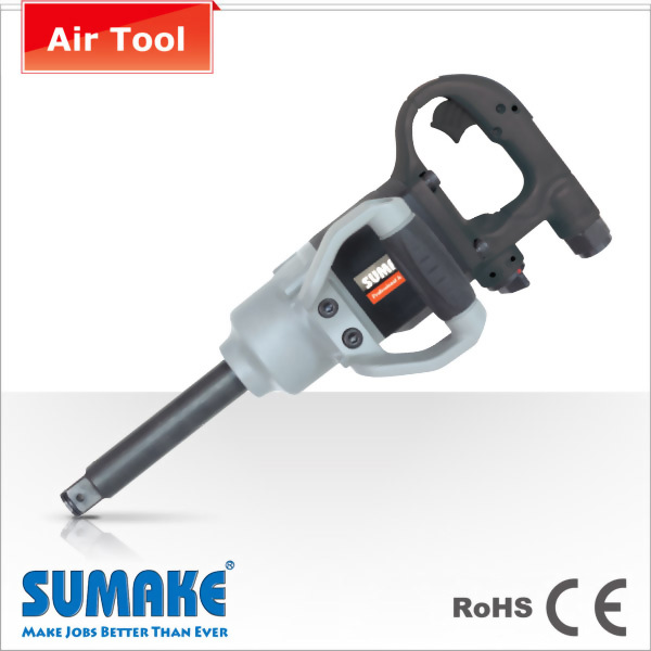 Light Weight Air Twin Hammer Impact Wrench W/6