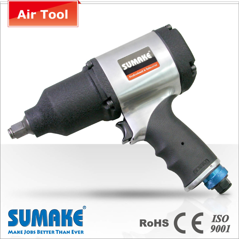 Hydraulic Torque Control Twin Hammer Air Impact Wrench-540 Nm, 6,000 rpm
