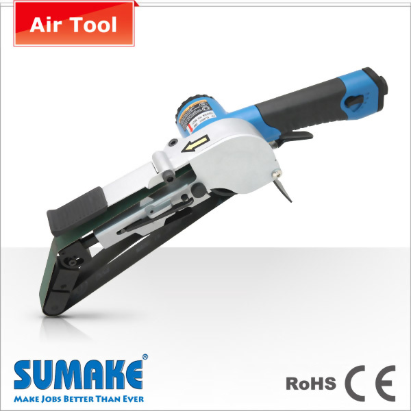 Air Belt Sander- Rubber Rully, 20x520 mm belt,#80,#100