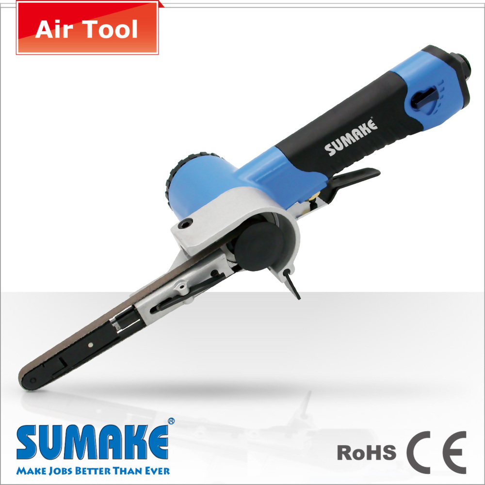 Air Belt Sander (6x330mm) With 3PCS Belts(#80,#100,#120)